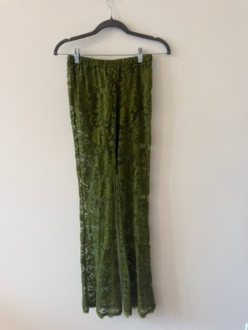 Never Fully Dressed Lace Flare Leg Trouser Size US 4